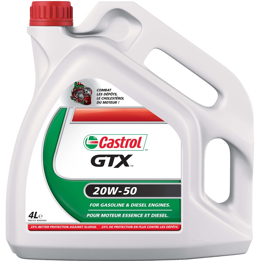 HUILE MOTEUR CASTROL GTX  20W50  